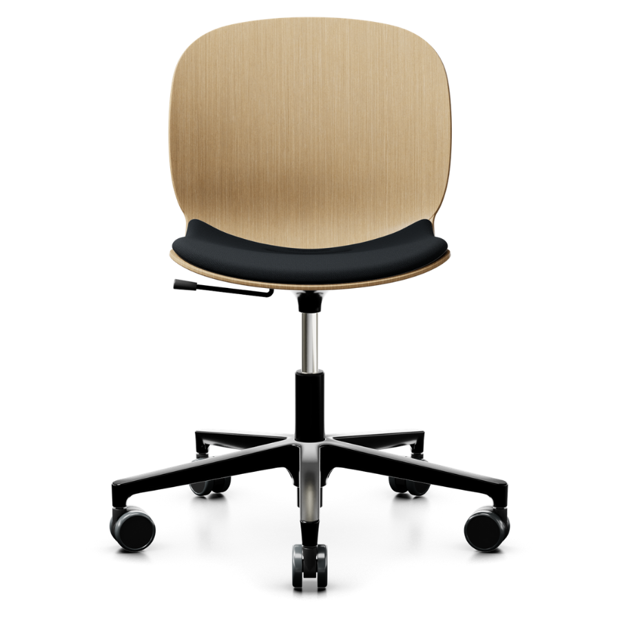 Profim Noor (6075S) Schale Eiche klar mit Sitzpolster ohne Armlehnen