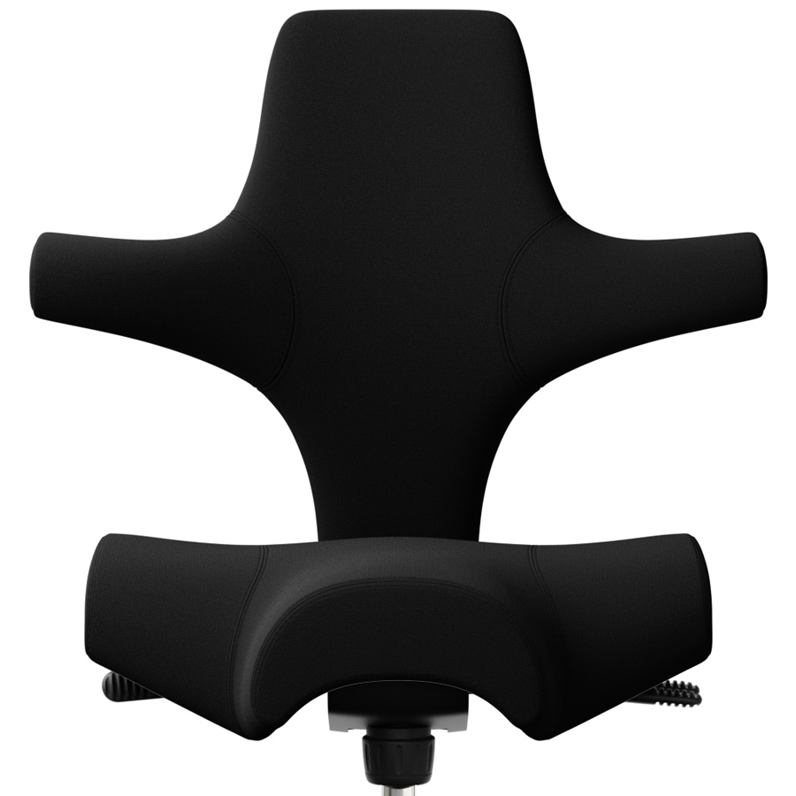 HAG CAPISCO 8106 Xtreme schwarz - Nahaufnahme Frontansicht