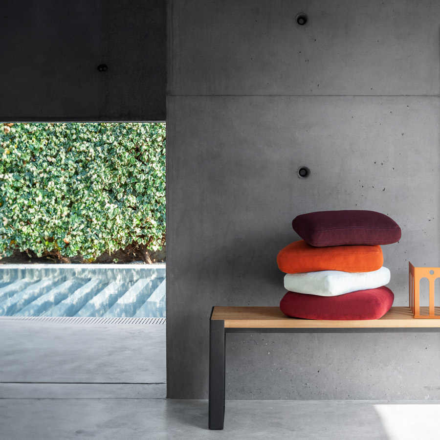 lapalma Panco 193 Outdoor Sitzbank Gestell anthrazit