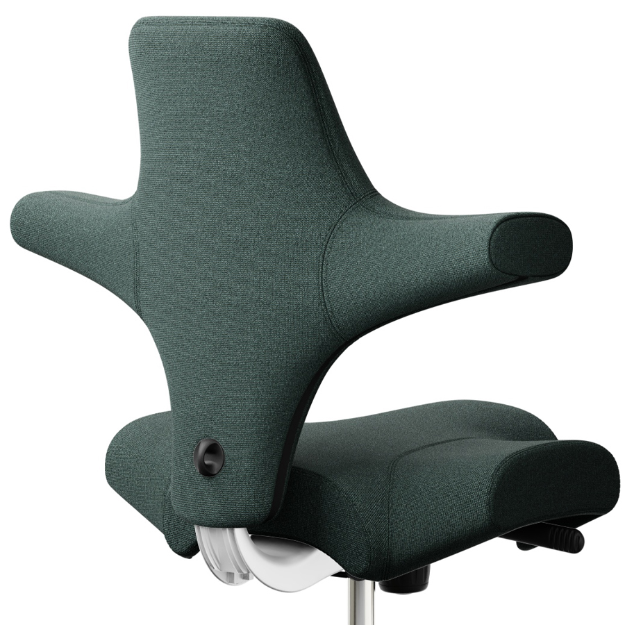 HAG CAPISCO 8106 - Stoff Capture 6601 - Gestell weiß - Nahaufnahme