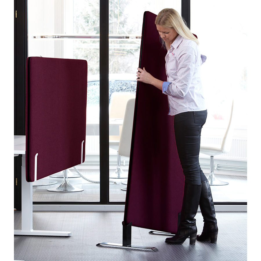 Götessons ScreenIT A30 Flexible | schallabsorbierende Trennwand Memoboard | Beispielbild