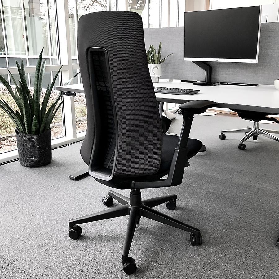 HAWORTH Fern Bürodrehstuhl - schwarz