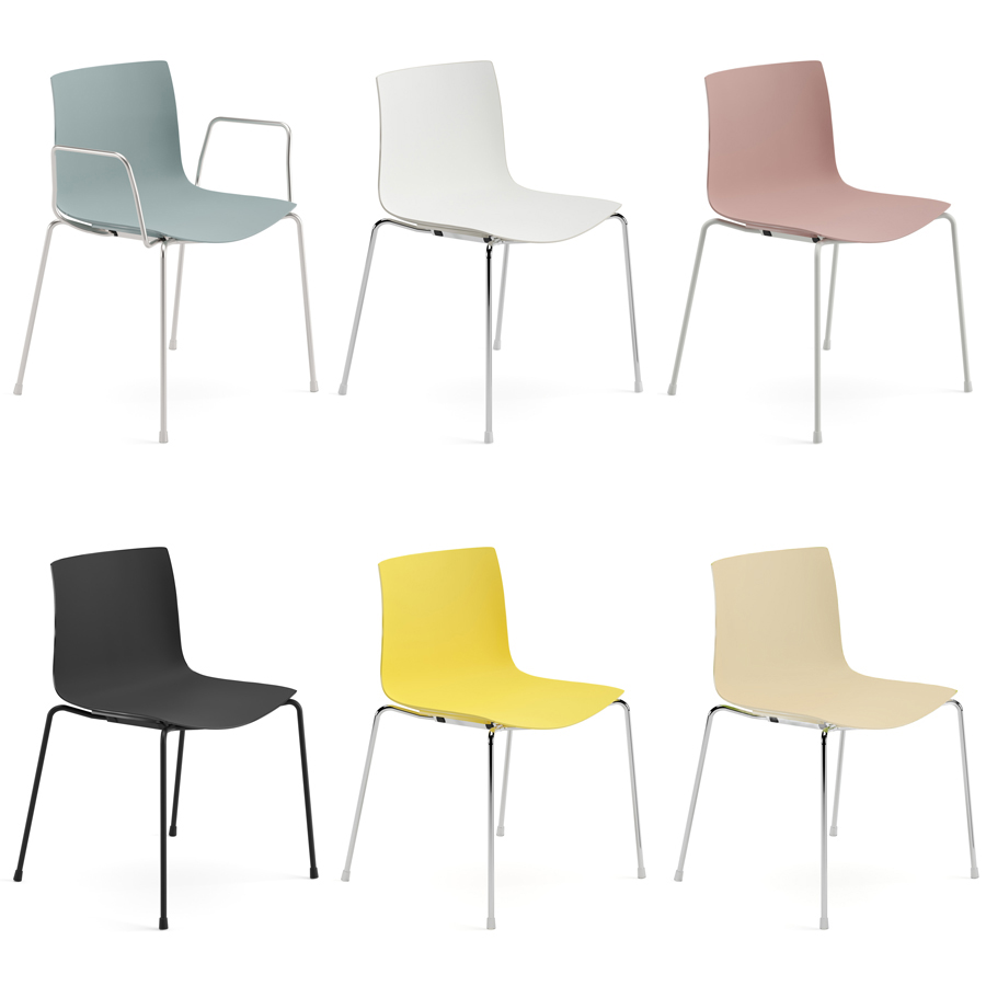 arper catifa 46 0251 einfarbig - Beispielkonfigurationen