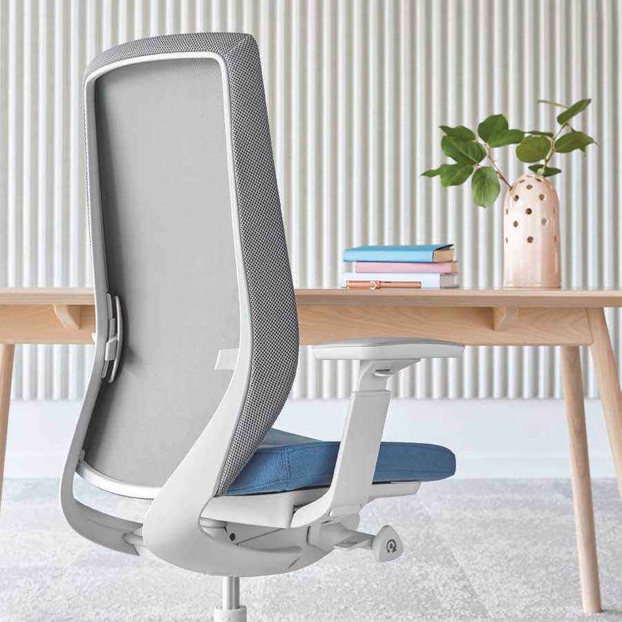 Profim AccisPro mit Netzrücken grau und Sitzbezug Select 67098