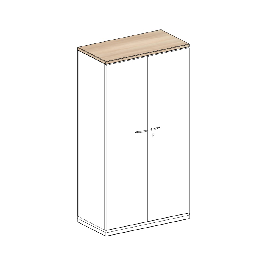 König + Neurath Acta Türenschrank 5 OH 80x42x183,2 cm