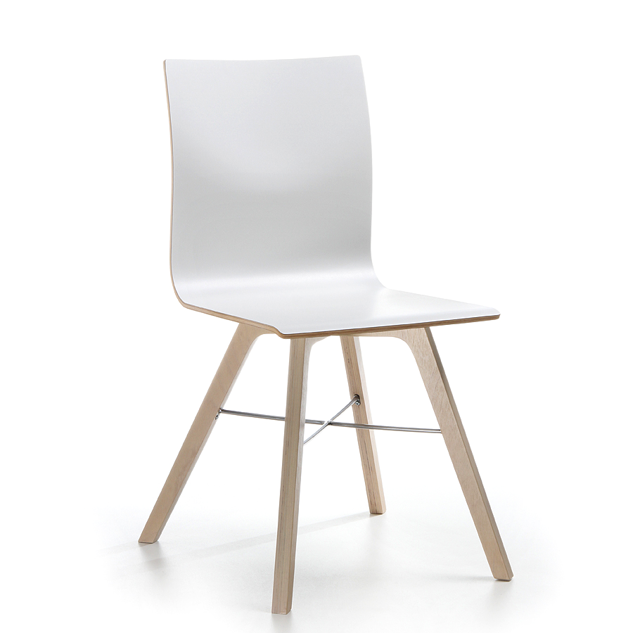 Bejot Orte Wood mit Holzschale weiß Bild 1