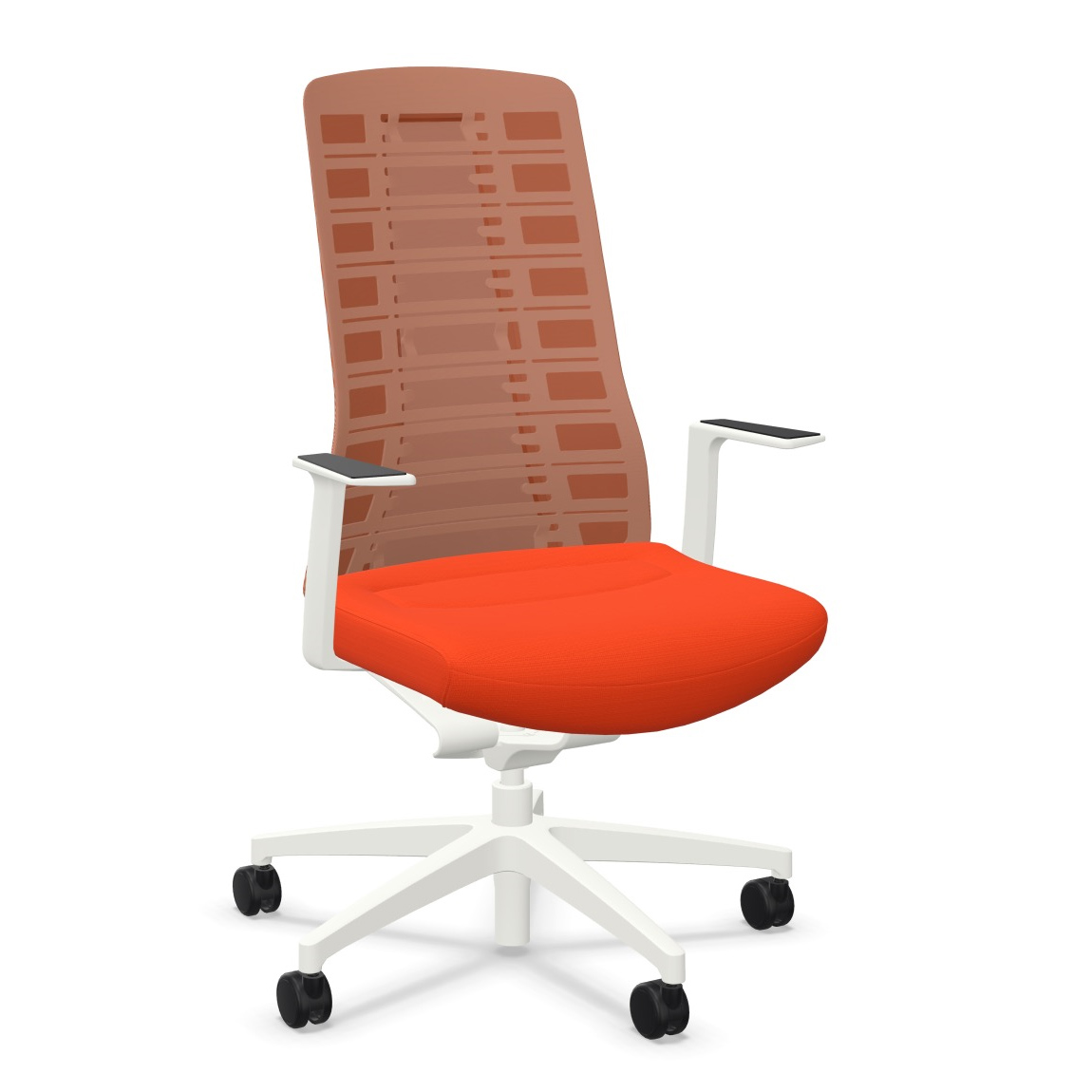 Interstuhl PUREis3 PU213 Rücken und Polster Orange