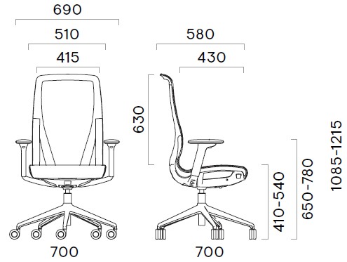 narbutas-D-Chair-task-Abmessungen-verstellbare-AL