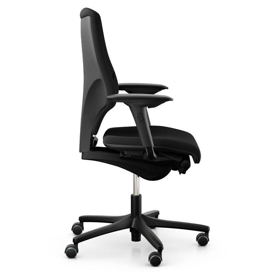 Giroflex 64-3578 mit Stoff Xtreme schwarz und 4D-Armlehnen, schwarz