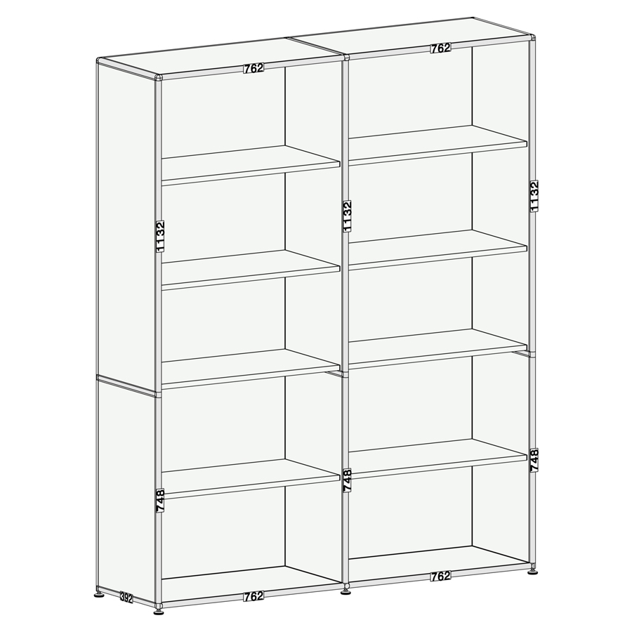 Bosse Modul Space Regal 5 OH