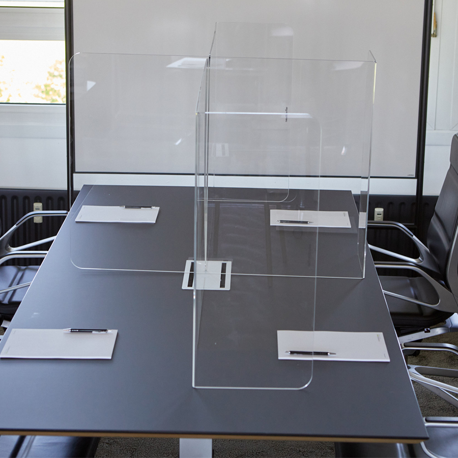 Neudoerfler Distanz Screen - Schreibtisch Trennwand - Detail 1