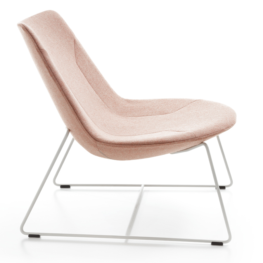 Profim Chic Lounge Sessel mit Kufengestell - Synergy LDS74