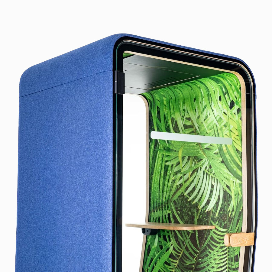 BuzziSpace BuzziNest Booth | Akustik Telefonbox | Innenseite Print - Auf Anfrage