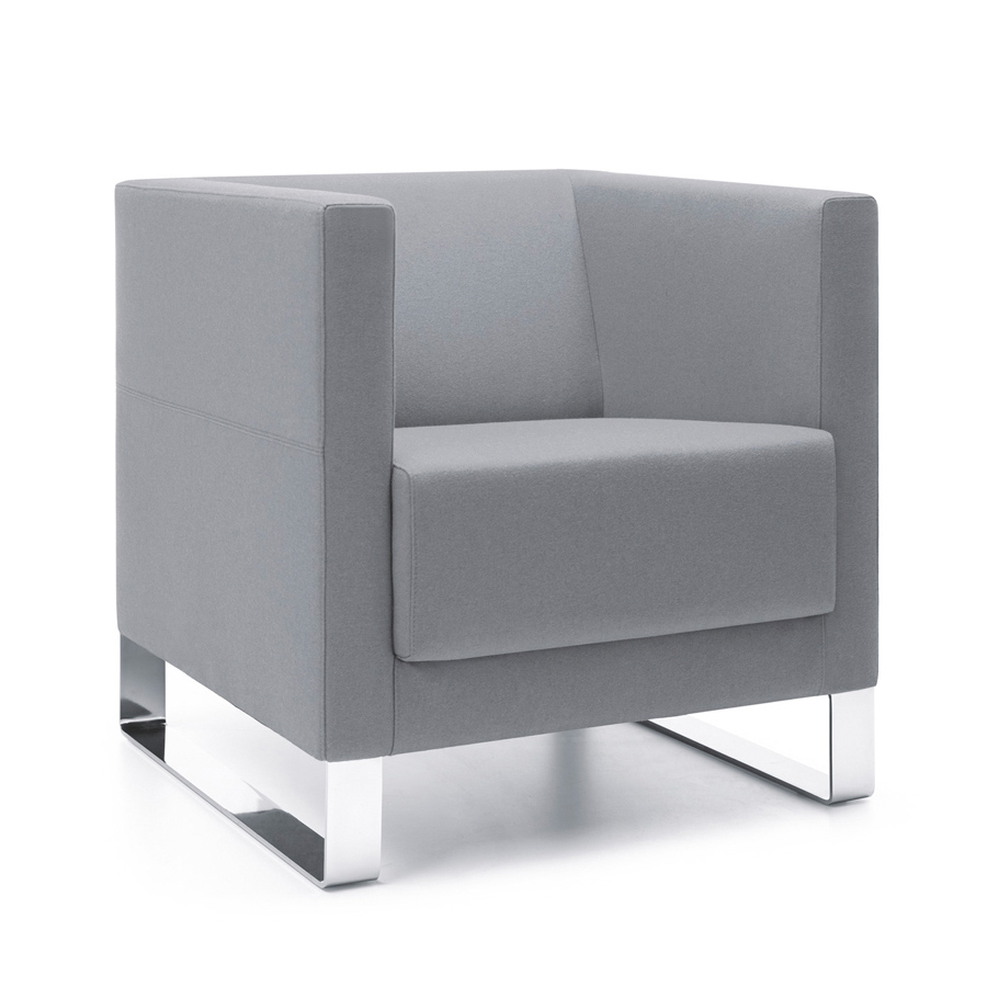 Profim Vancouver Lite Lounge Sessel mit Kufengestell