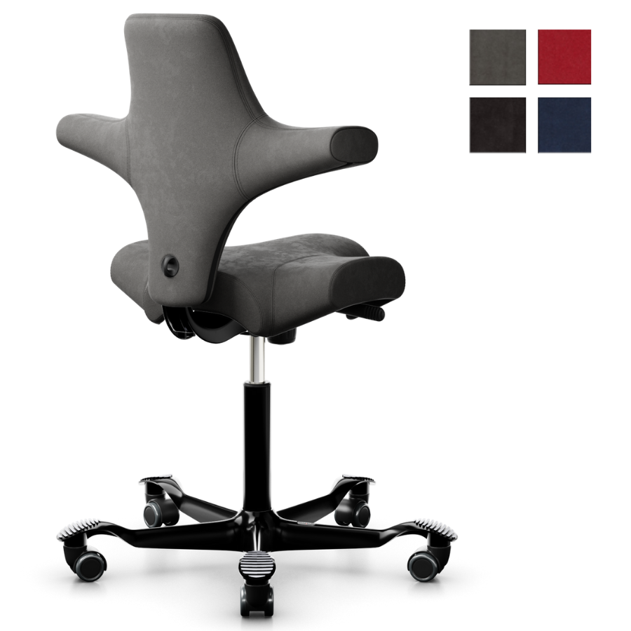 HAG Capisco 8106 Stoff Comfort+ Bürostuhl Sattelstuhl