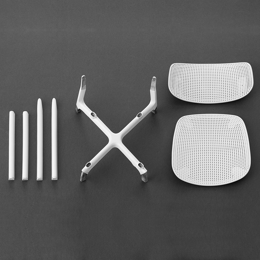 Kristalia COLANDER Chair White Parts