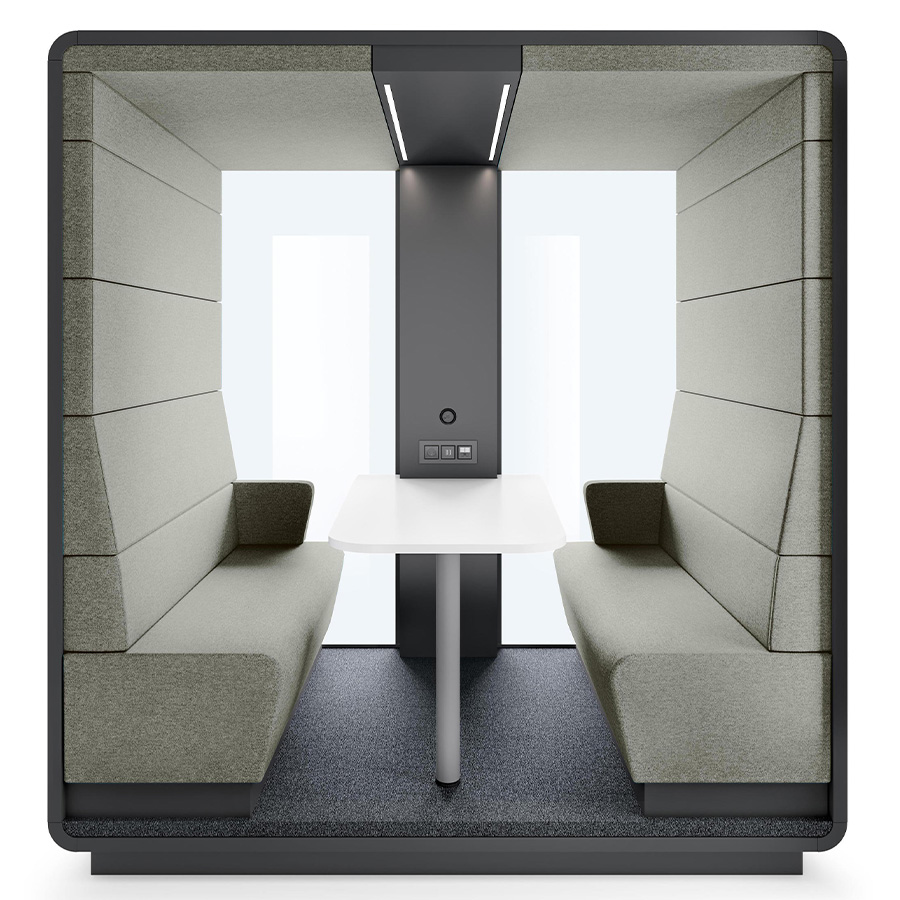 Hushoffice Hushmeet.Open in Wool Pelican