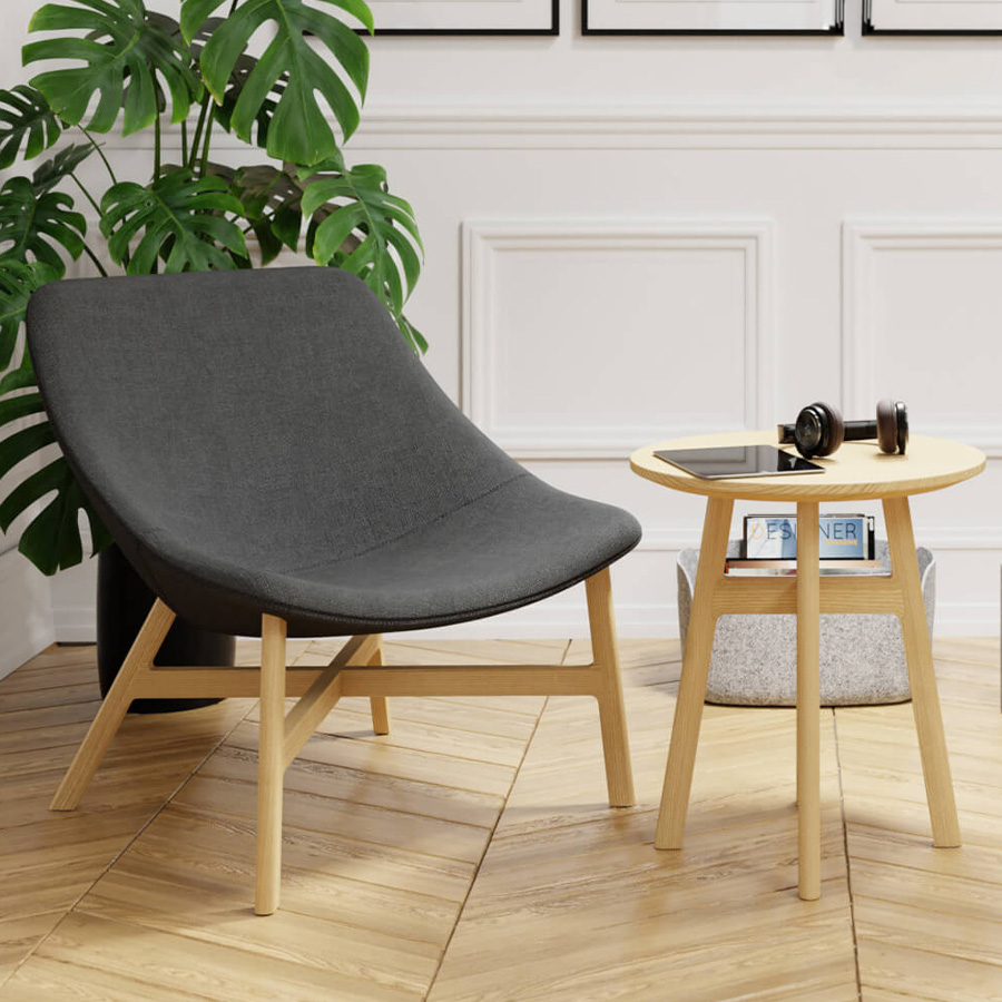 Noti Mishell Beistelltisch Eiche aufgehellt