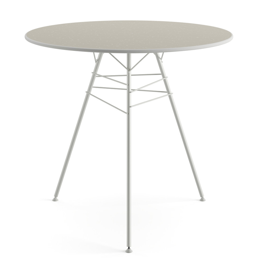 Arper Leaf 1830 Gartentisch | weiß