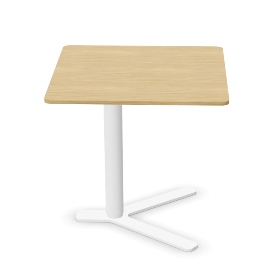 Lapalma YO weißer Standfuß mit Holzplatte