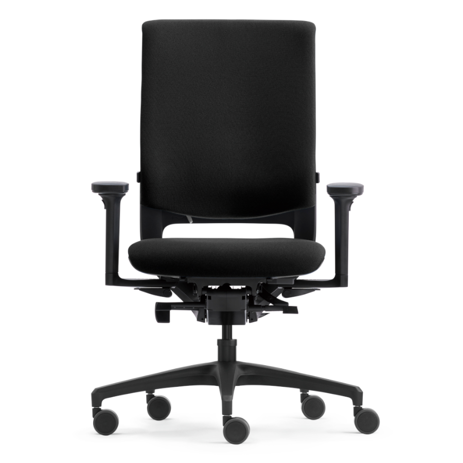 Klöber Mera98 Schwarz Express Modell vordere Ansicht