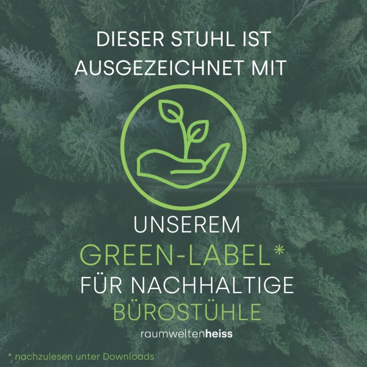 Ausgezeichnet mit dem RWH Green-Label