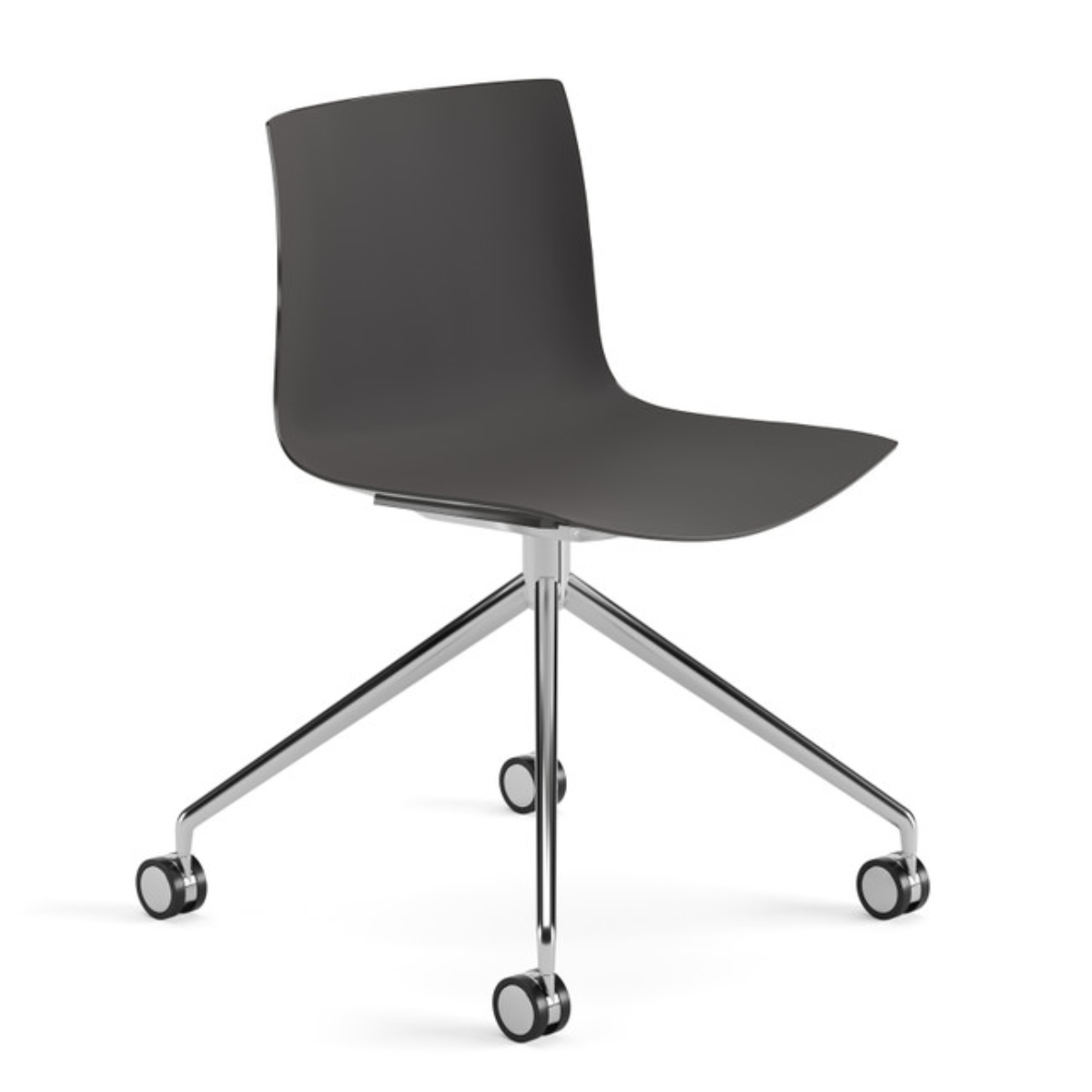 Arper Catifa 46 0369 anthrazit Gestell Aluminium -