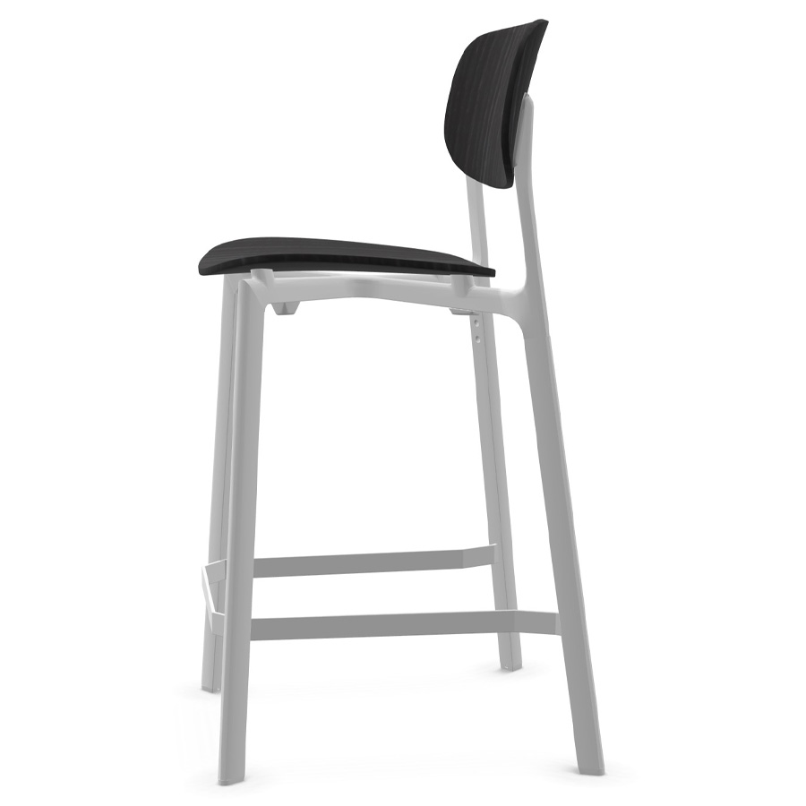 Kristalia COLANDER Hocker schwarze Eiche