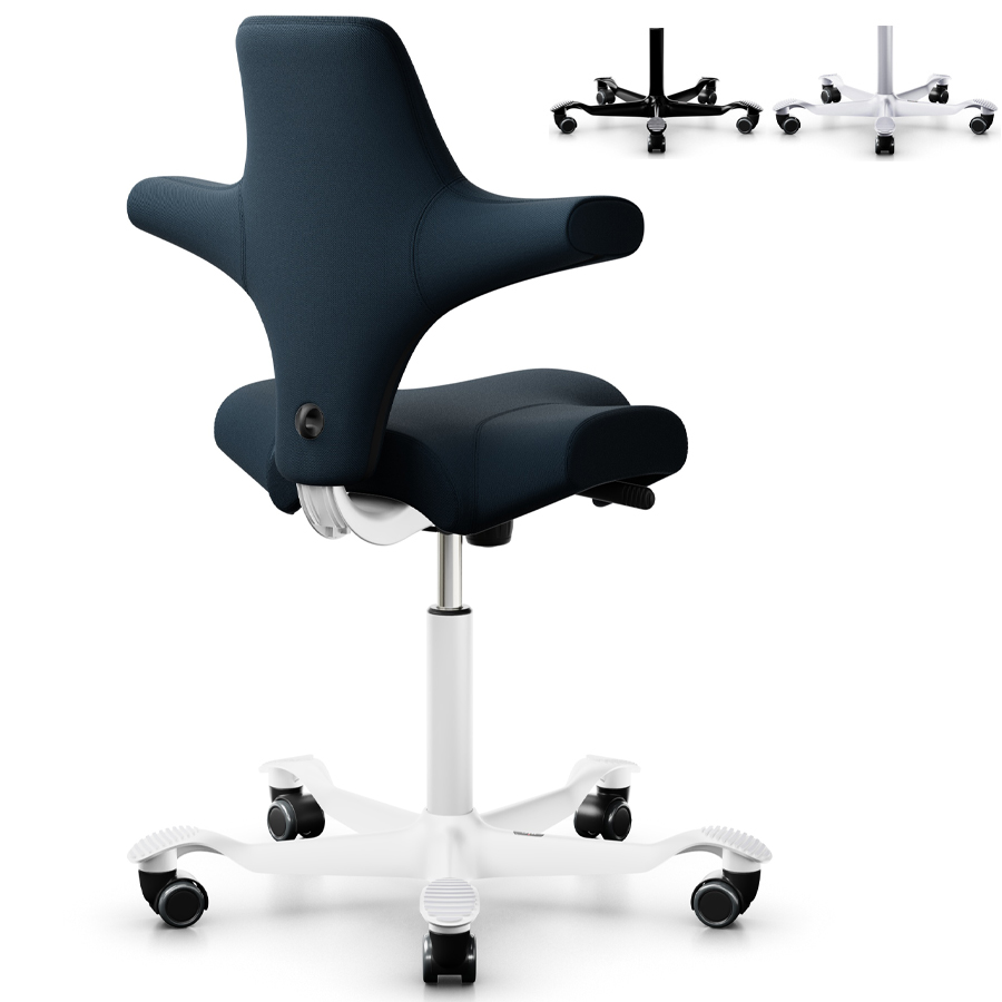 HAG CAPISCO 8106 - Stoff Select 66194 - Gestell weiß