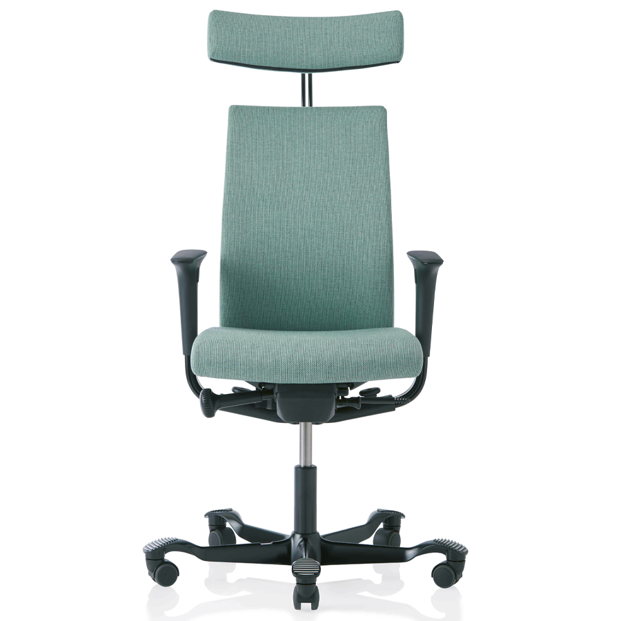 HAG Creed mit 2D-Armlehne und Kopfstütze (Bild zeigt die Variante mit hoher Rückenlehne)