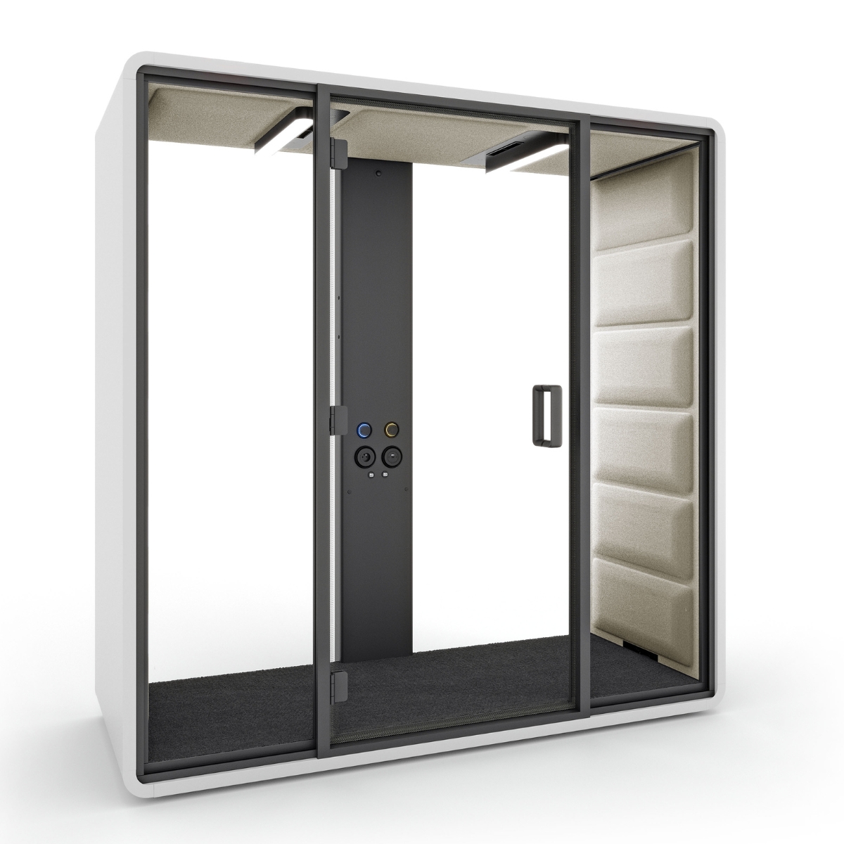 Hushoffice HushFree XM | Akustikbox für 2 Personen | Konfigurator