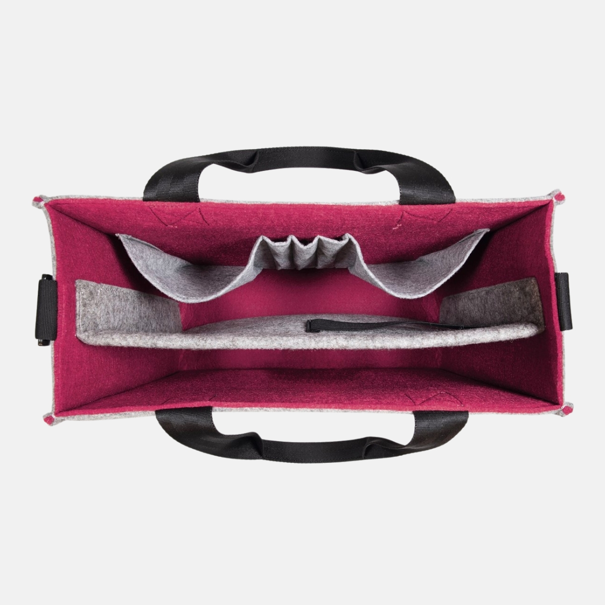 SIGEL Desk Sharing Bag Classic M | Büro Tasche für mobiles Arbeiten | Bicolor
