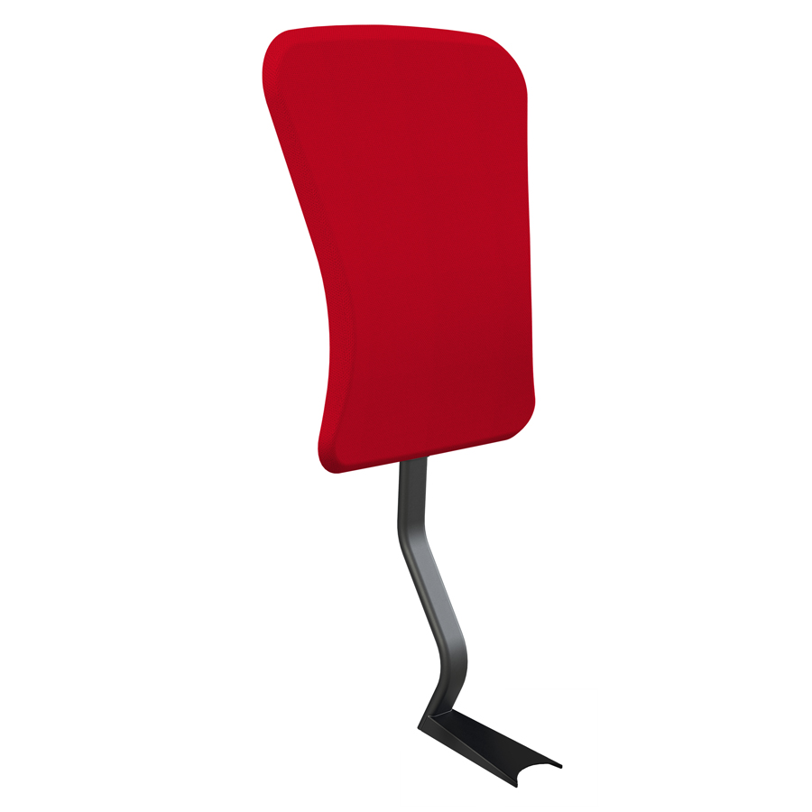 Aeris Swopper Rückenlehne Select Wolle rot - Lehnenstab schwarz