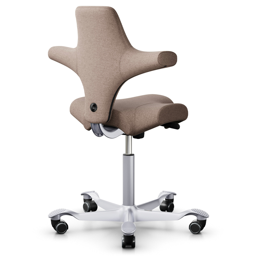 Abverkauf: HAG CAPISCO 8106 | Filzstoff beige-rosa meliert | Gestell silber