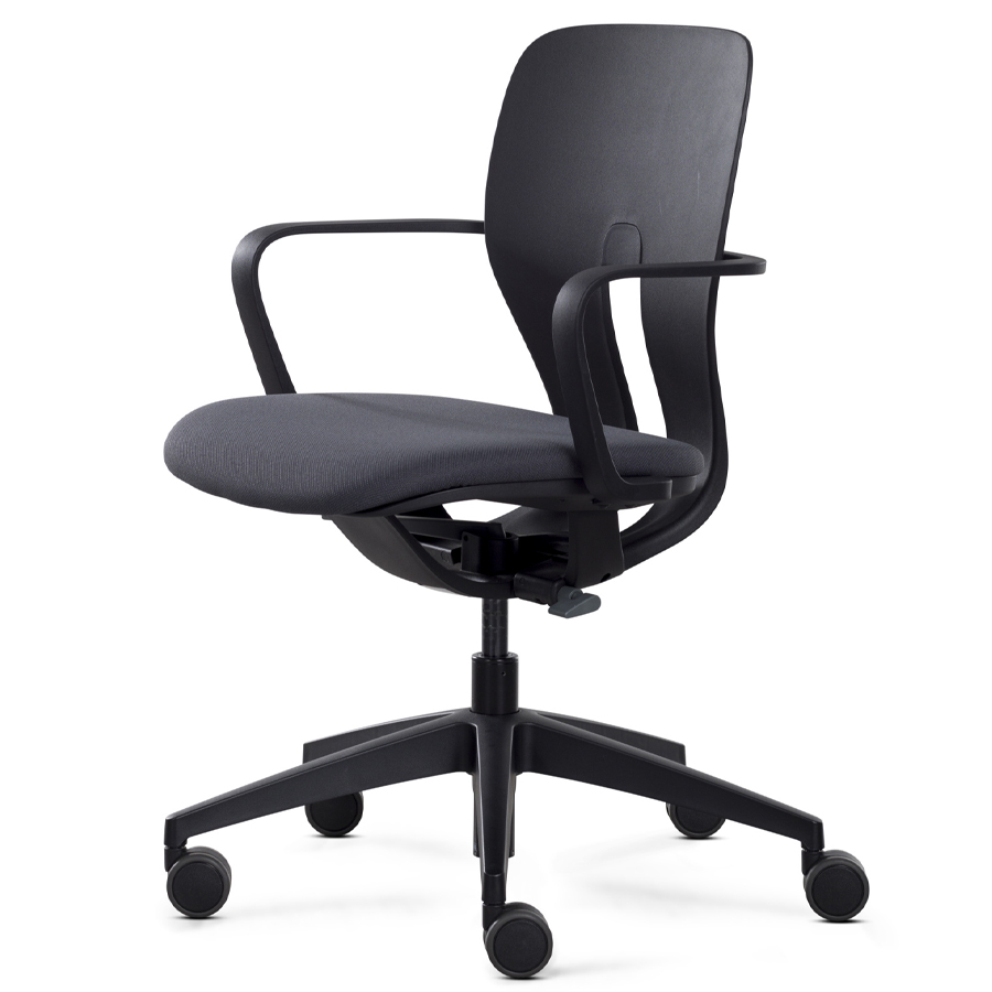 Klöber LIM Drehstuhl (lim98) - Rücken Kunststoff - Sitzfläche gepolstert - Front