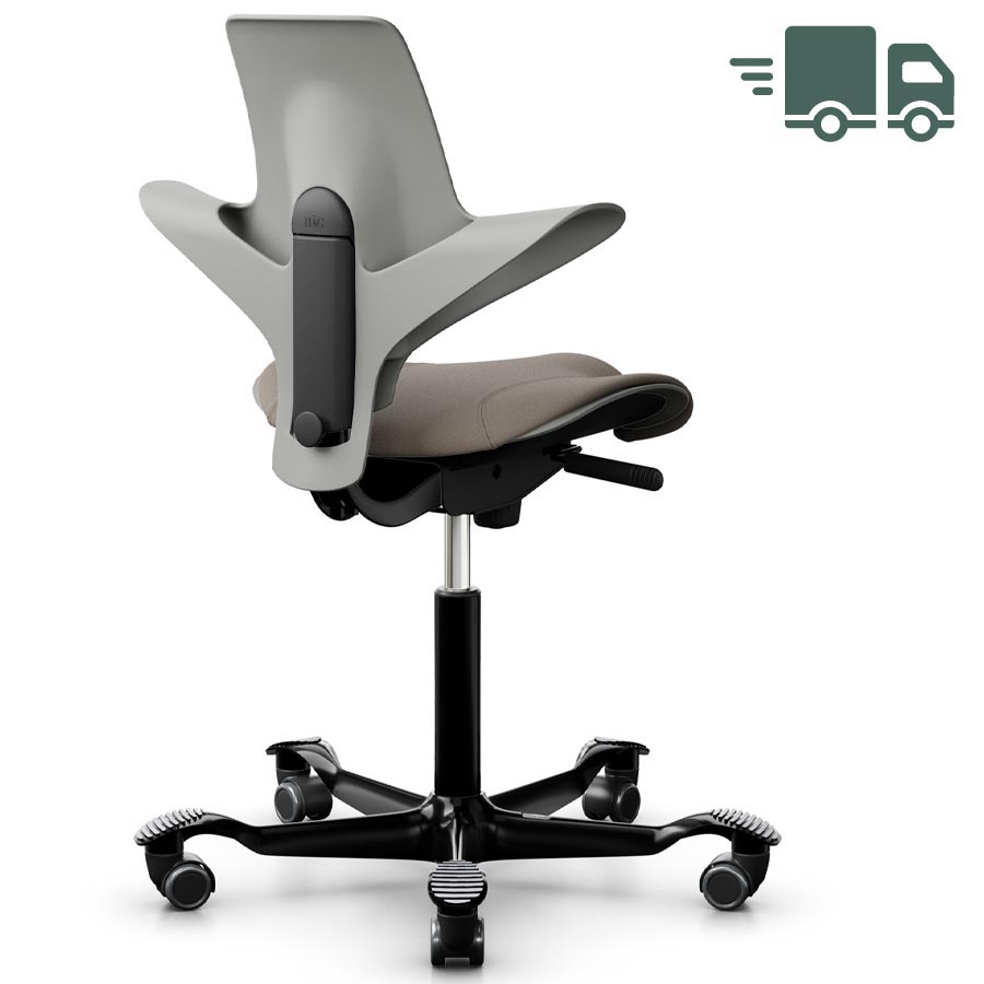 HAG CAPISCO PULS 8020 lehm mit Stoff Select lehm - Gestell schwarz