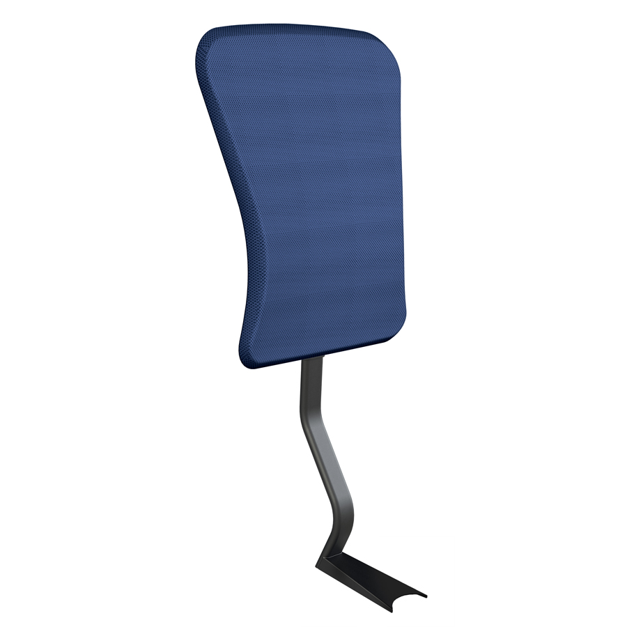 Aeris Swopper Rückenlehne AIR mesh blau - Lehnenstab schwarz