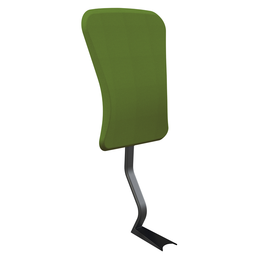 Aeris Swopper Rückenlehne Select Wolle grün - Lehnenstab schwarz