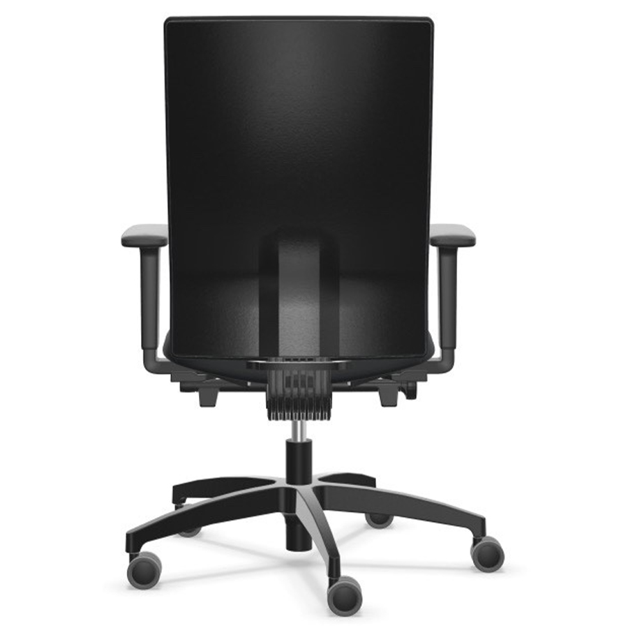 Dauphin @Just evo operator schwarz mit Polsterrückenlehne