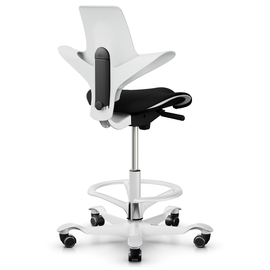 HAG Capisco Puls 8020 mit hoher 265er Gasfeder und Fußring