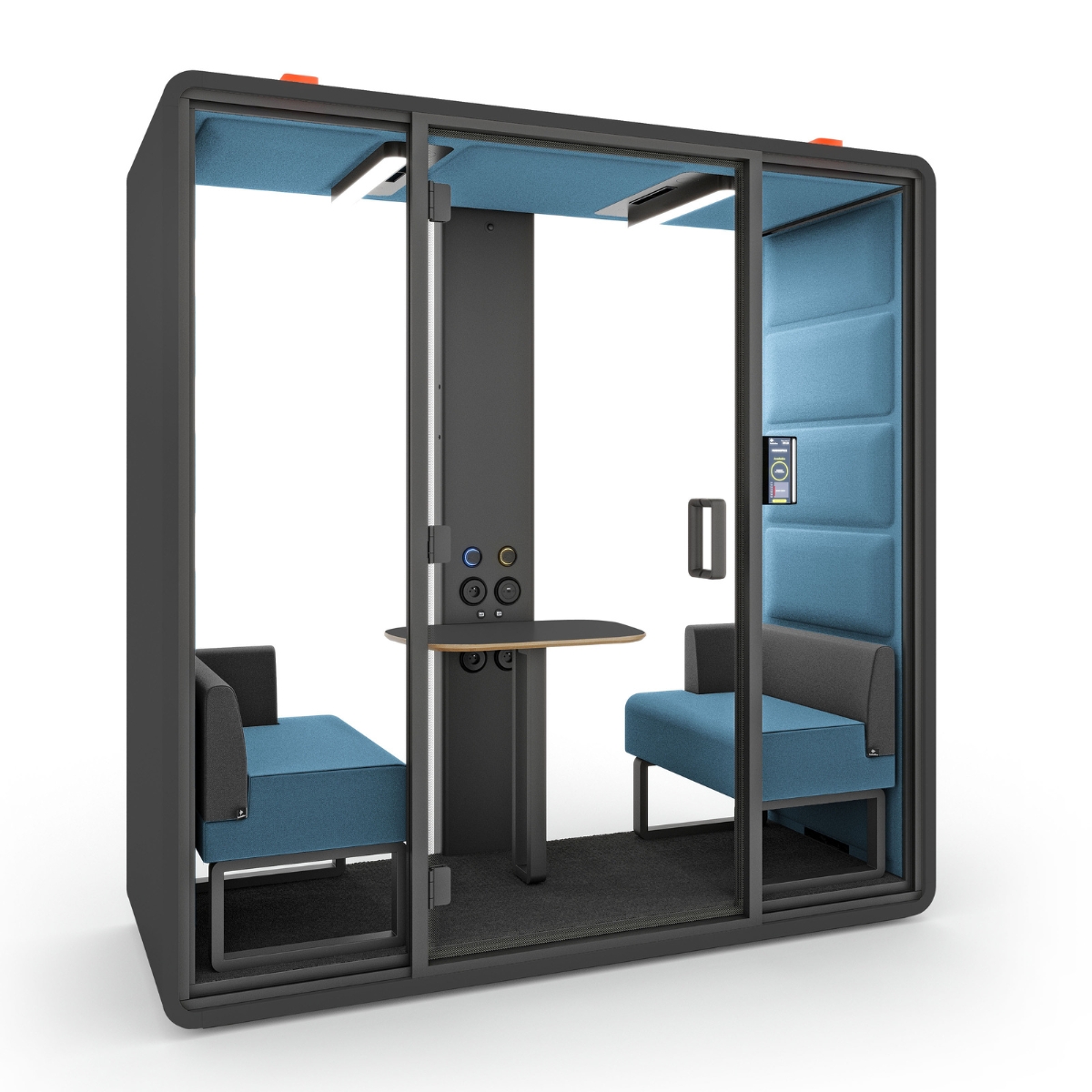 Hushoffice HushFree XM | Akustikbox für 2 Personen | Konfigurator