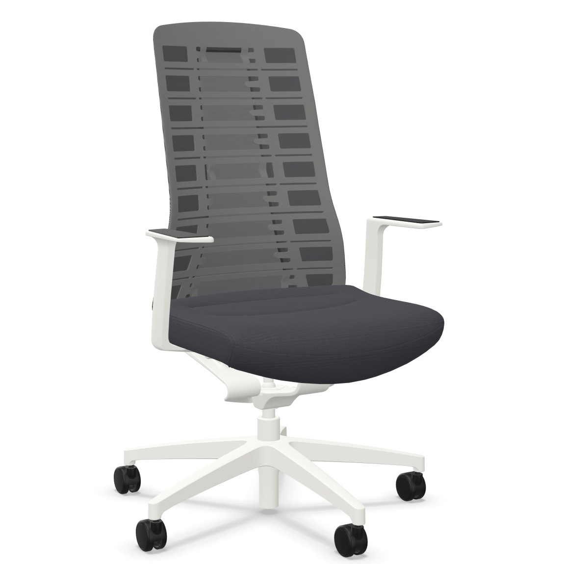 Interstuhl PUREis3 PU213 Rücken und Polster anthrazit