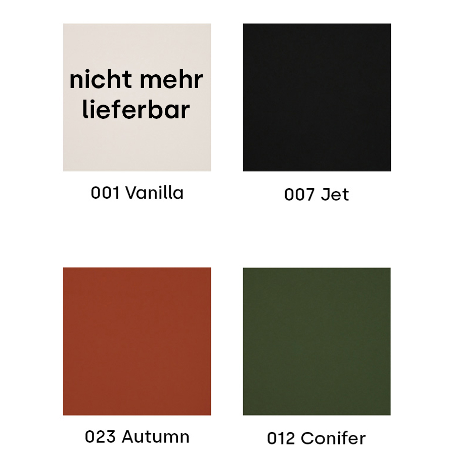 Farbübersicht Sitzkissen