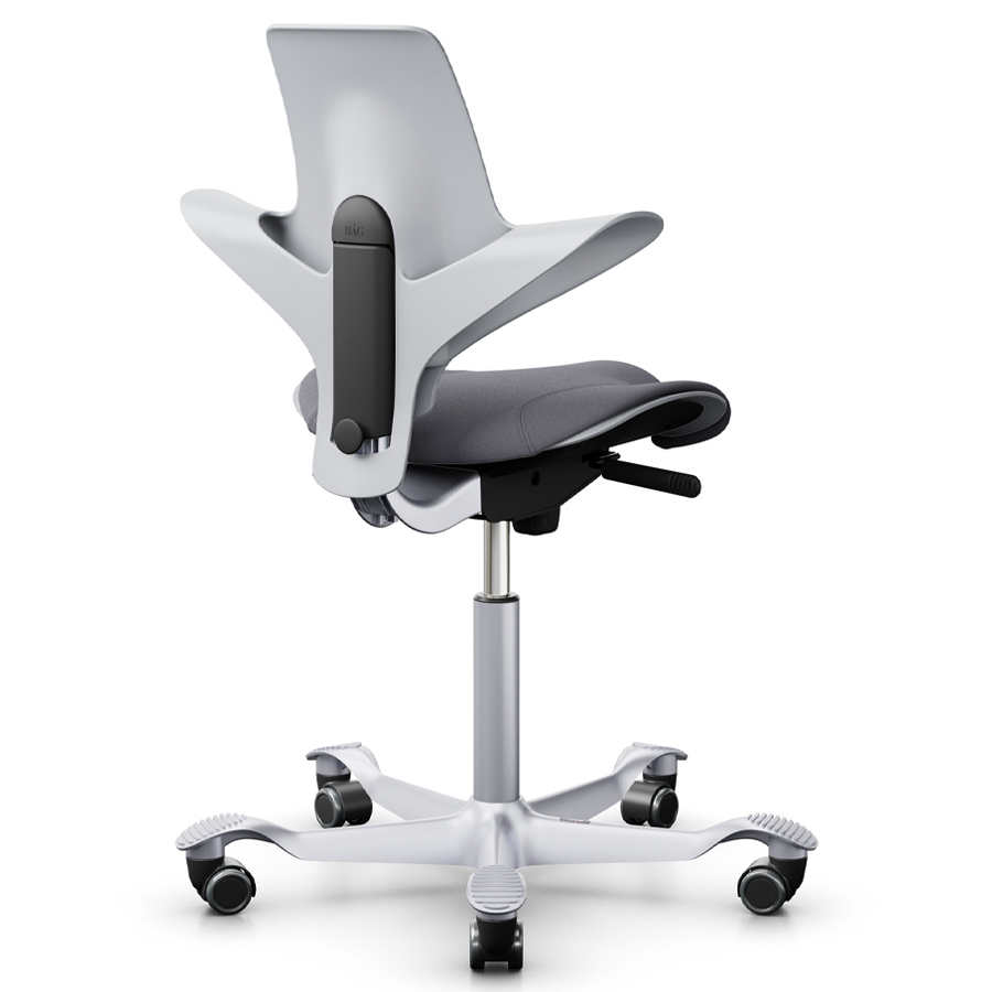 HAG CAPISCO PULS 8020 hellgrau | Stoff Xtreme 081 grau | Gestell silber