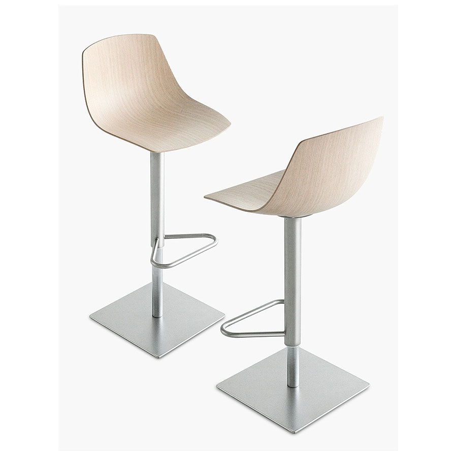 lapalma MIUNN S104 Barhocker mit Holzschale