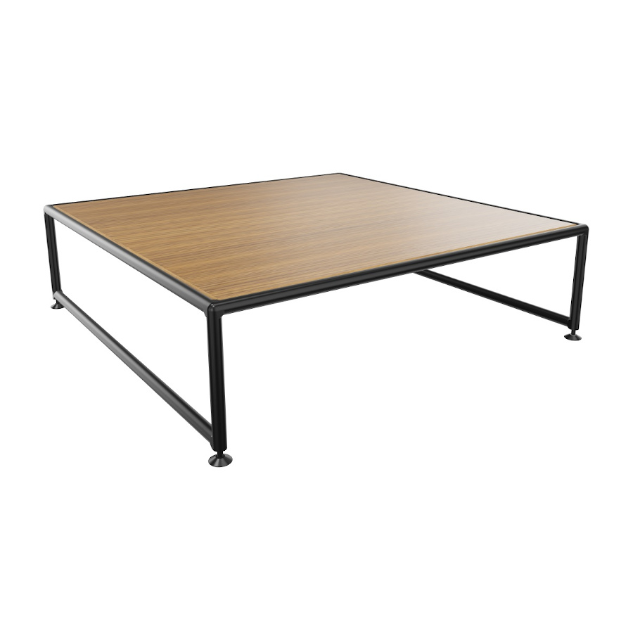 Bosse Bügel-Couchtisch Black Edition niedrig in Funier