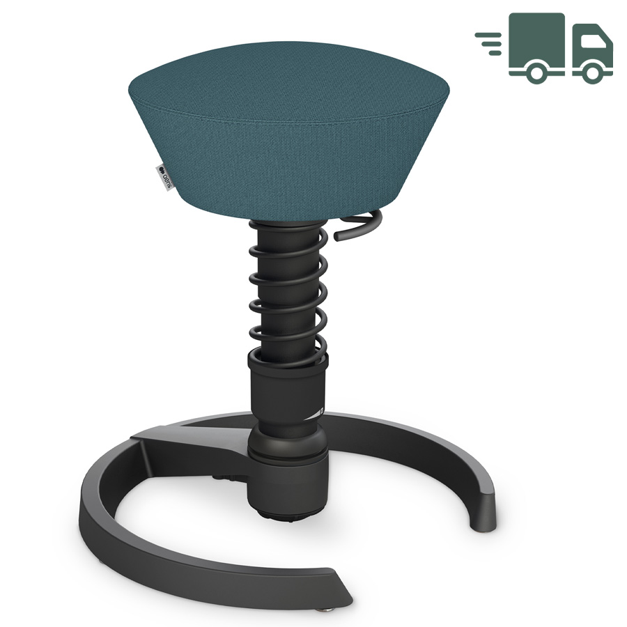 Aeris Swopper Cura blau | Gestell schwarz | Gleiter