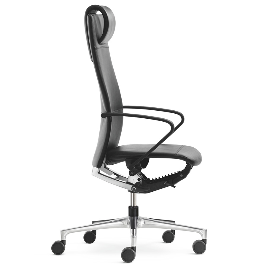 Klöber Ciello cie99 in Leder Premium Plus schwarz