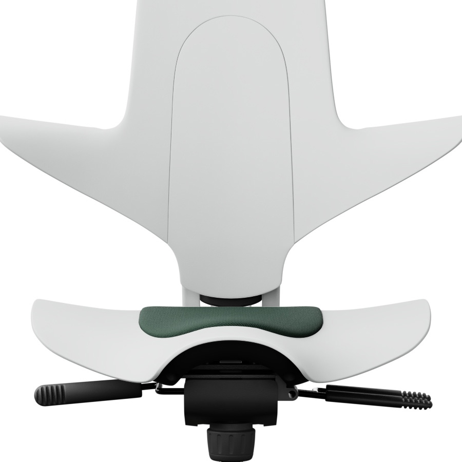 HAG Capisco PUls 8010 - Stoffeinsatz Select dunkelgrün