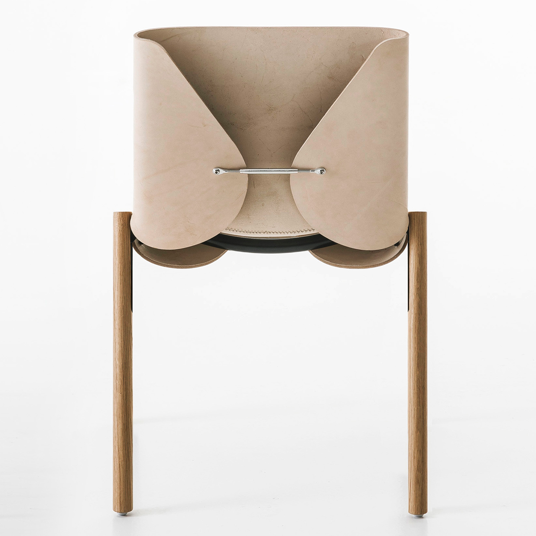 Kristalia Design Lederstuhl 1085 natur